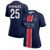 Maillot de foot Paris Saint-Germain Nuno Mendes #25 Domicile vêtements Femmes 2024-25 Manches Courtes